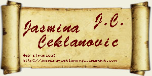 Jasmina Čeklanović vizit kartica